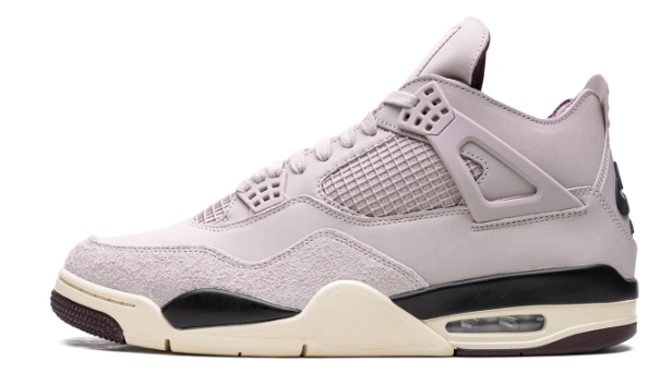 A Ma Maniére x Air Jordan 4 WMNS 'While You Were Sleeping' – Fossil Stone/Burgundy Crush (FZ4810-200)