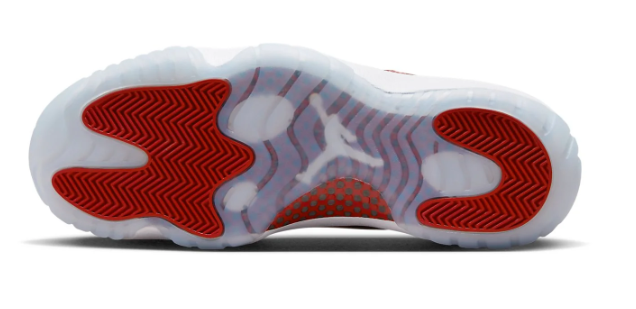 Air Jordan 11 Retro 'Cherry' White & Red Sneakers | CT8012-116