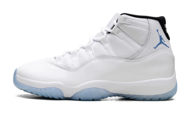 Air Jordan 11 Retro 'Legend Blue' (2024) – White / Columbia Blue